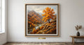 Autumn Gold Mountain Tree