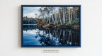 Indigo Birch Reflection