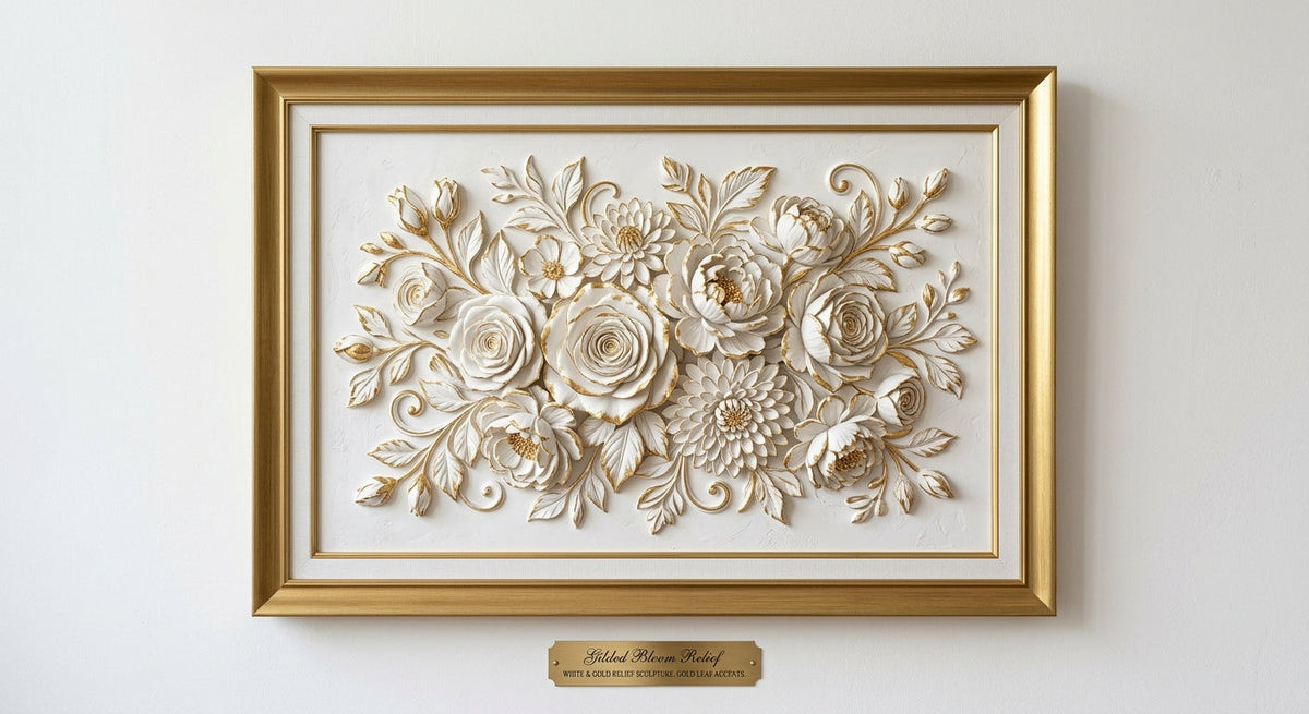 Gilded Bloom Relief