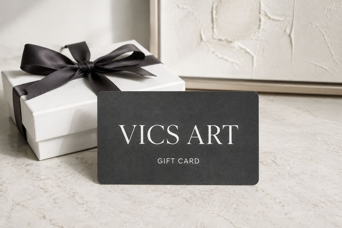 VicsArt digital gift card illustration