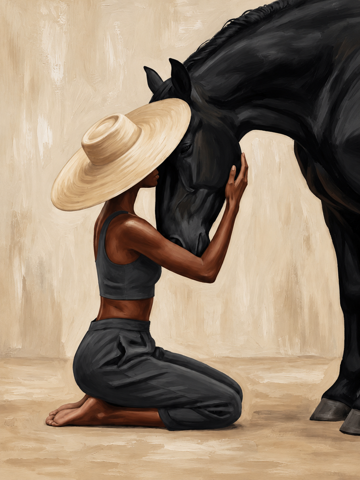Boho Art TT21 — unframed artwork source for size and frame preview