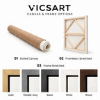 Abstract Expressionist abstract oil painting showing dark abstract ground with white web-like lines in a black palette, contemporary wall art.