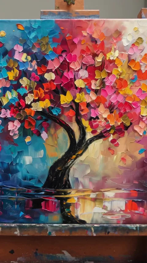 A tree in full color