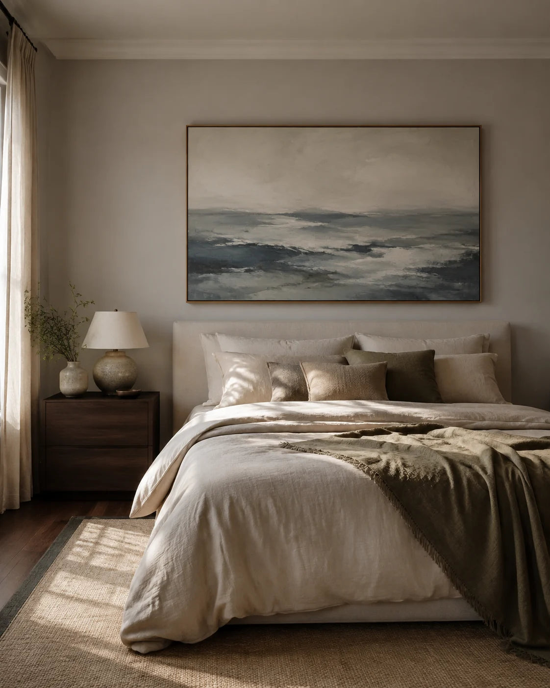 VICS ART bedroom styling illustration