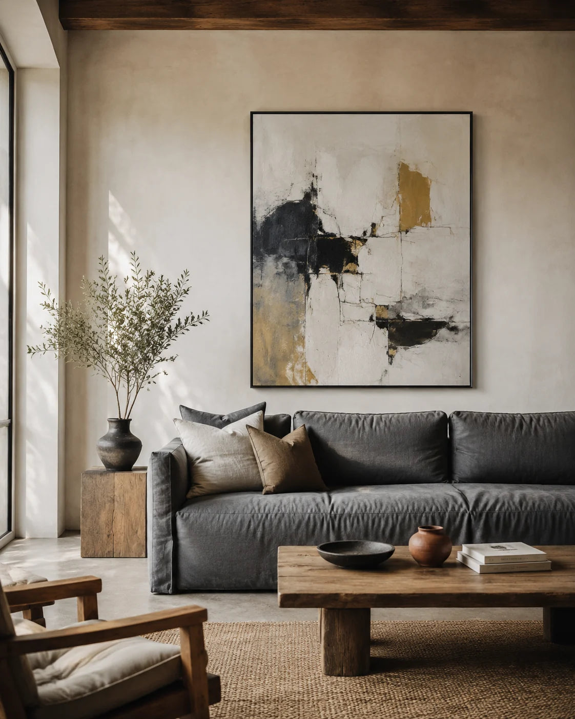 VICS ART living room styling illustration
